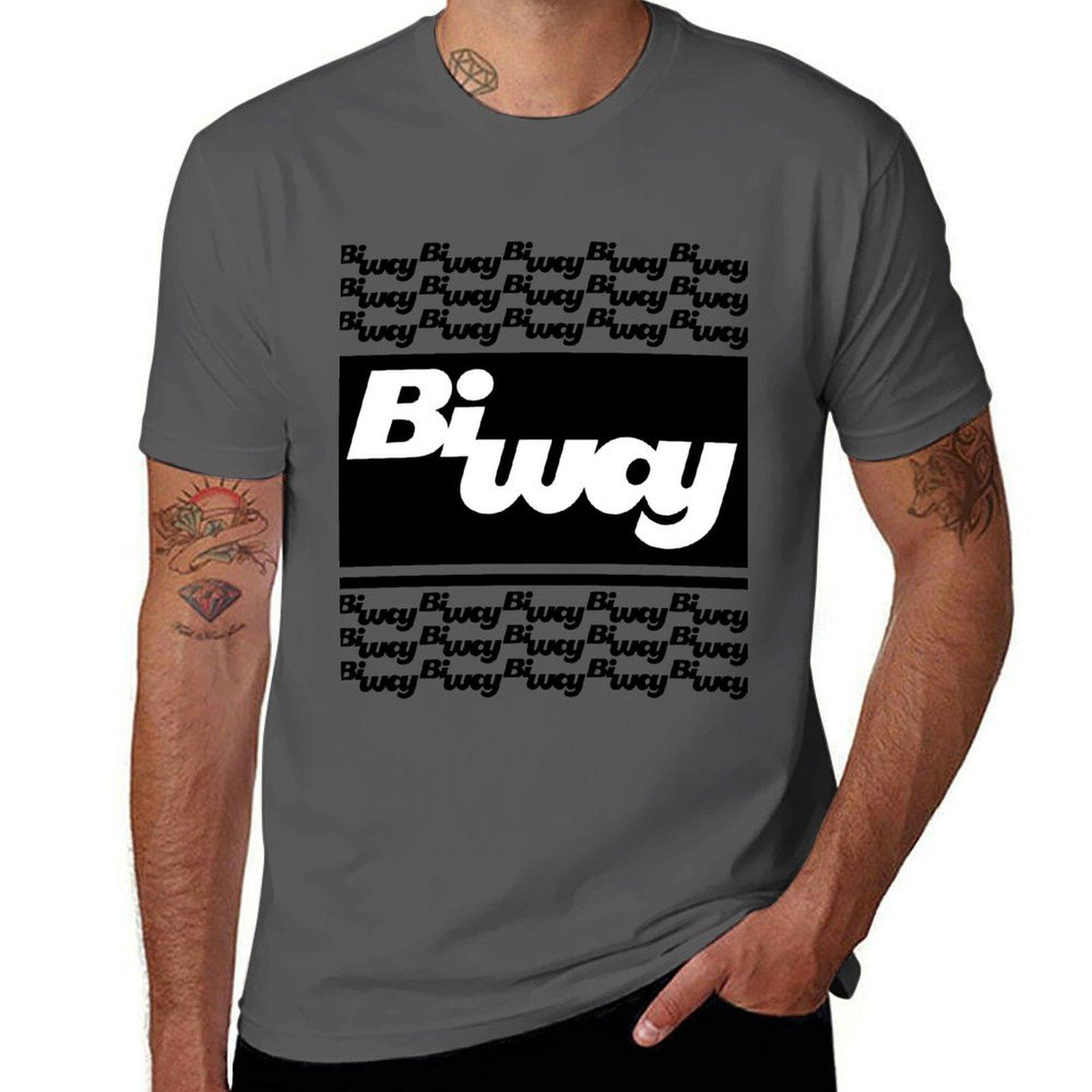 

BiWay T-Shirt men t shirt cotton 100% t shirts for man graphic funny T-Shirt 4XL