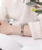 Sabona London 347 Executive Symmetry Silver Magnetic Bracelet