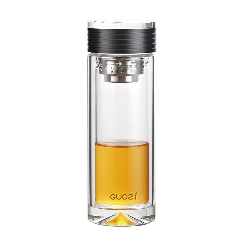 GUOZI GZ-S49 Double-Layer Glass Insulated Mug