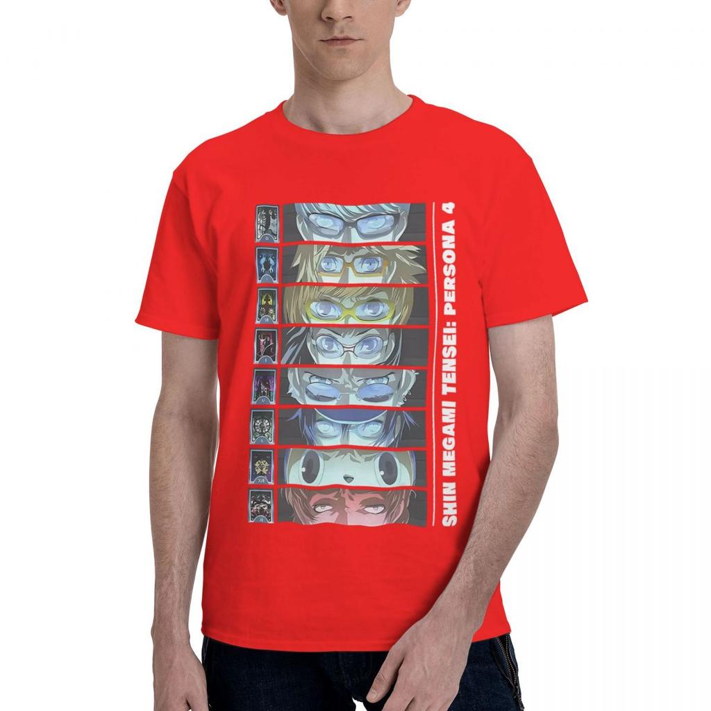 Game Persona 4 100 Cotton Casual Breathable Confortable Top Funny TShirt For Men Clothes Men