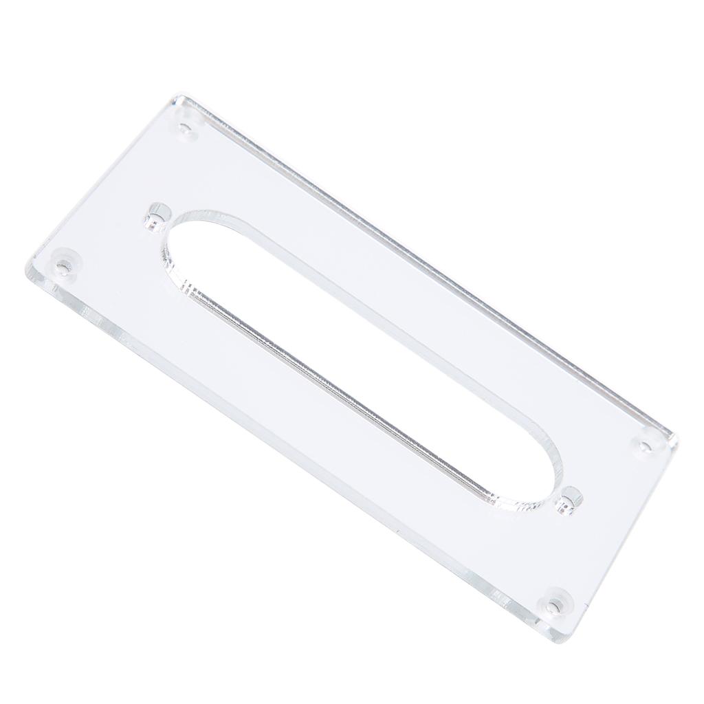 Guitar Pickup Cover Acrylic Frame Mounting Ring Accessory Replacement for Electric