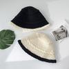 Men's and Women's Daily Bucket Hat Plump Knit Bucket Hat