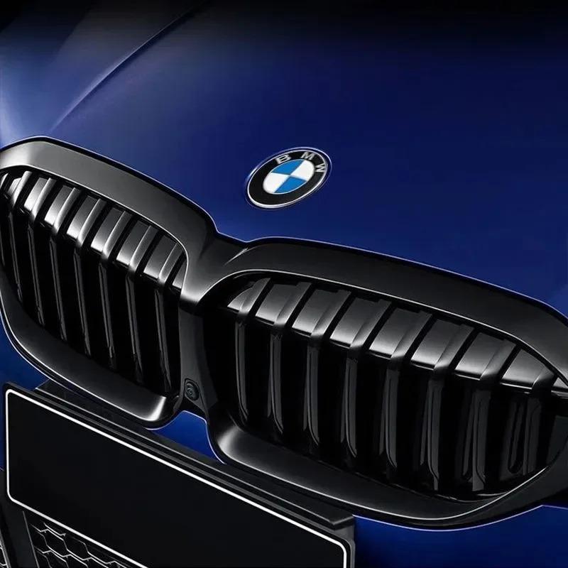for BMW E87 E30 E46 E28 E34 E39 E60 F02 F18 F35 G20 G03 G05 F10 E93 F20 F30 Car Front Hood Emblem Rear Badge logo 2pcs 74mm 82mm IH2