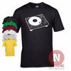 DJ Turntable T-shirt Club Dance Rave Music House Cool Funny Retro Vinyl Records