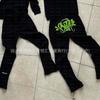 Herren Oversized Kapuzenpullover Langarm Baumwolle Locker Sitzende Hose Set Lässige Streetwear