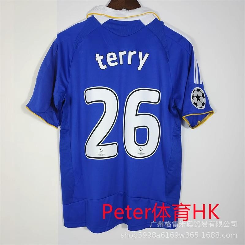 Retro Jersey Chelsea Series Jersey Long Short Sleeve Explosive Star Collection 8 Lampard 9 Torres Football Jersey