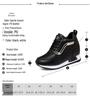 Women's Trendy 2024 Sporty Casual Height-Boosting Korean Style Leather Shoes