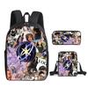 Fashion Novelty Kpop Katseye 3D Print 3pcs/Set pupil School Bags Laptop Daypack Backpack Inclined shoulder bag Pencil Case