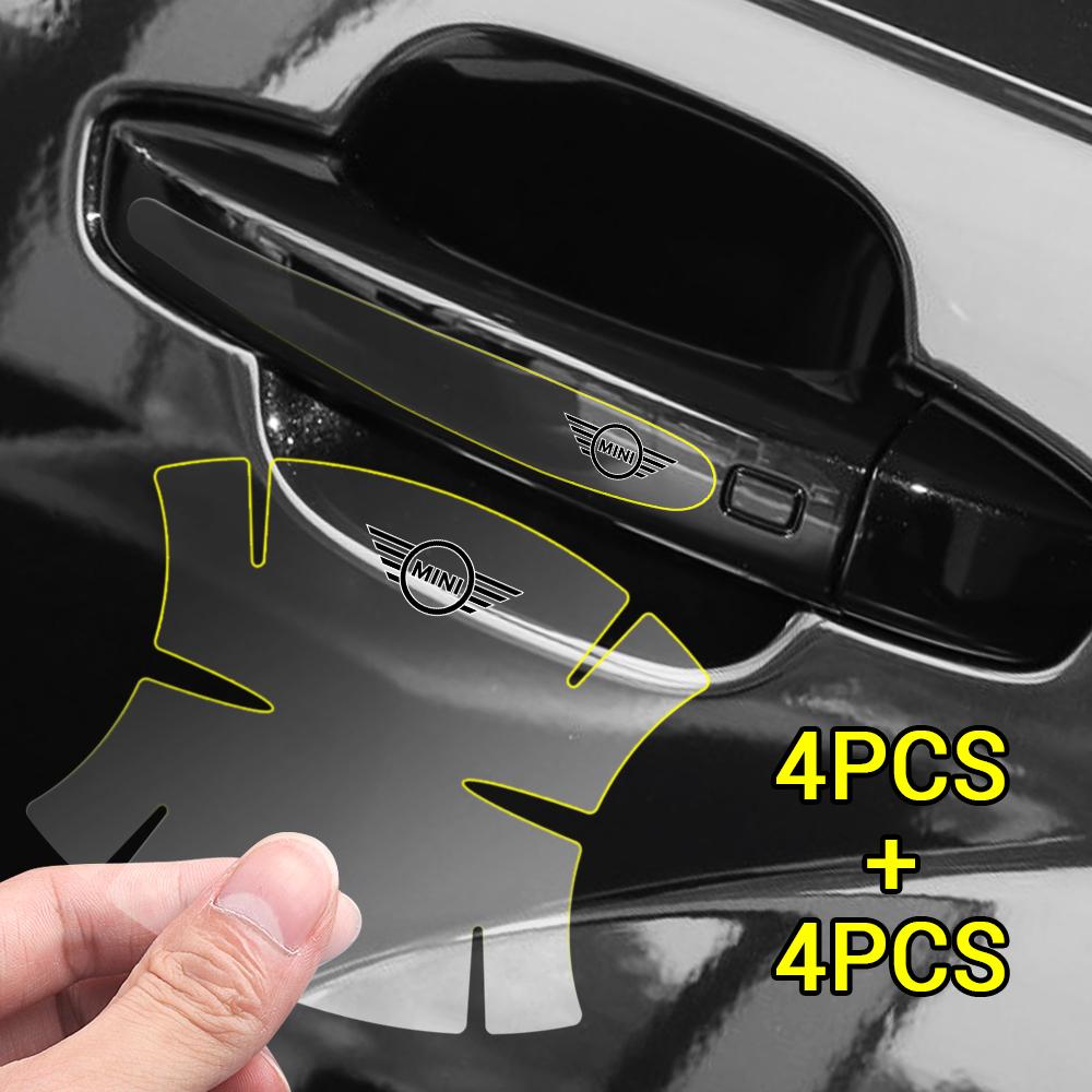 Car Door Handle Stickers Anti Scratch Protective Decal For Mini Cooper JCW Works F54 F55 F56 F57 F60 R50 R52 R53 R55 R56 R57 R58 Ulqch44
