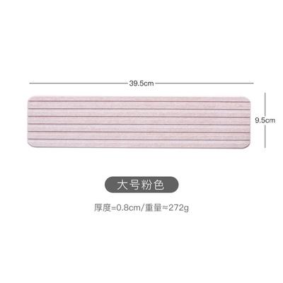 Rectangular Mouthwash Coaster Simple Diatom Mud Absorbent Pad Quick-drying Household Diatomite Tray Creative Bathroom Supplies