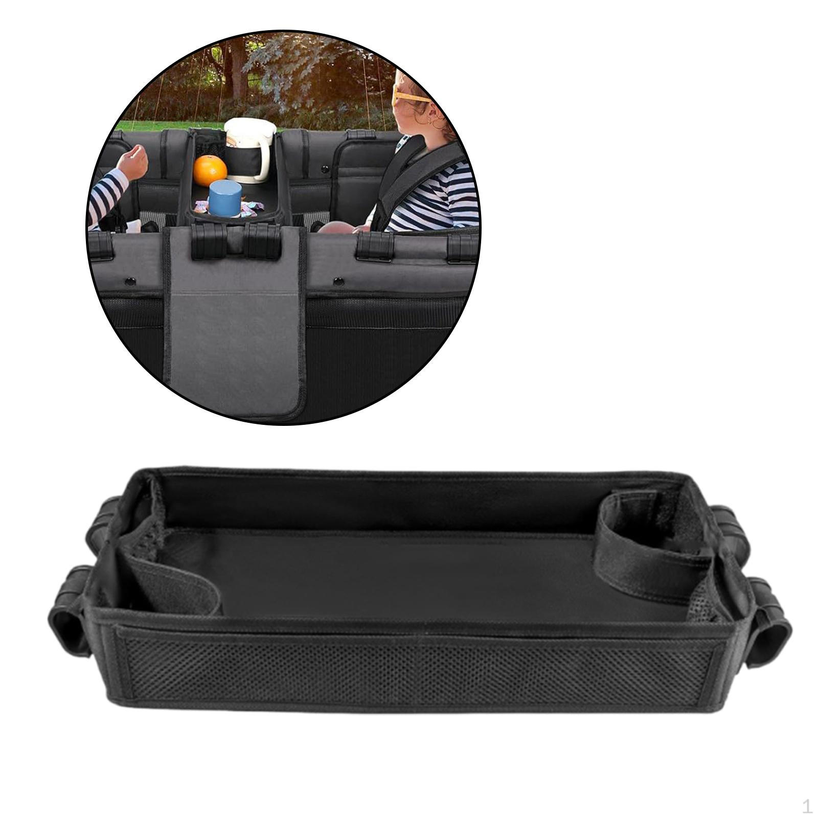 

Поднос для закусок для колясок с держателем для игрушек и сетчатым отделением Large