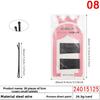 Crown Card Black Steel Clip Girls' Small Hair Clip Bangs Hair Clip Straight Clip Hair Accessory