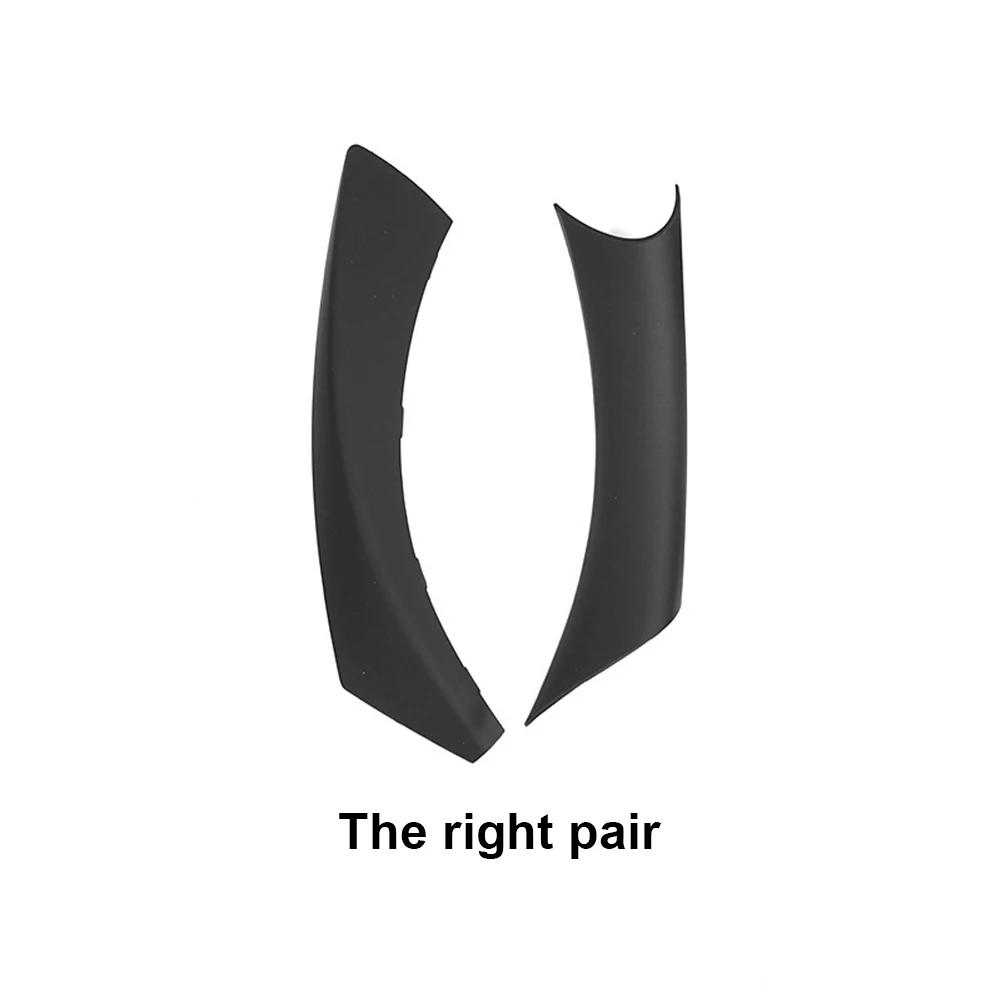 2 pcs car accessories carbon fiber texture left/right door handle pull cover trim for BMW 3 Series E90 E91 316 318 320 325 328i