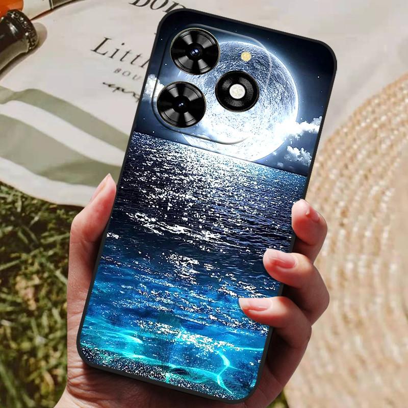 For Infinix Hot 40 Case Hot40 Pro Luxury Phone Silicon Back Cover For Infinix Hot 40 Pro / Hot 40i Cases Protective Shell Capas
