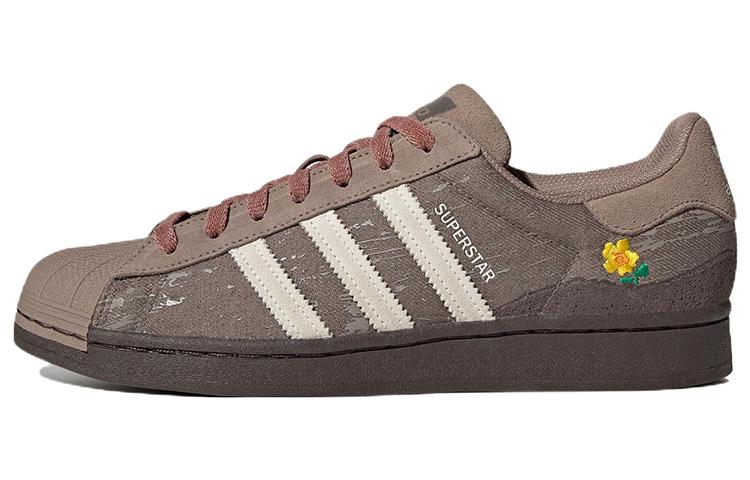 Adidas Originals Superstar  Graybrown Light Gray White  IG9629 36