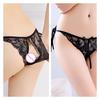 Transparent Briefs Women Butterfly Panty Open Crotch Strappy Lingerie Lace Bralet T-back Fancy Underwear Honeymoon Lingerie SexiGood Product
