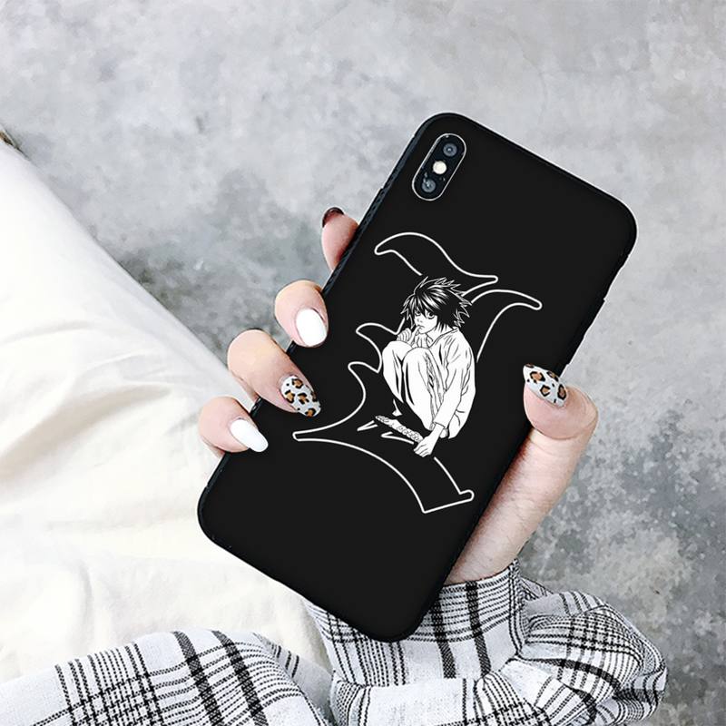 MaiYaCa Anime Manga Death Note Ryuk Phone Case for Iphone 13 11 12 Pro XS MAX 8 7 6 6S Plus X 5S SE 2020 XR Cover