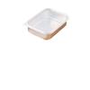 Food Grade 304 Stainless Steel Square Prep Dish with Lid