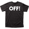 OFF! Logo Mens T Shirt Music Classic Rock N Roll Band Tee New Black