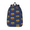 Italian Lasagna Backpack Hot Sale Daypack Large Capacity Kids BookBag School Bag Shoulder Bags for Men Women