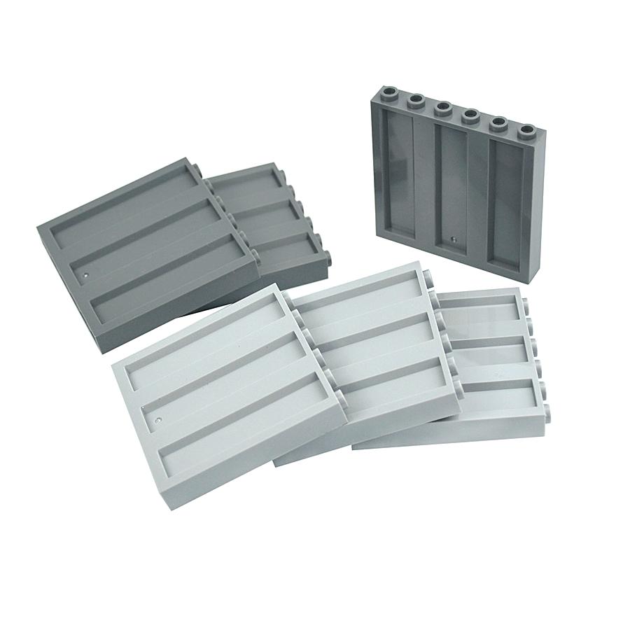 10PCS Compatible 23405 MOC Wall Bricks 1X6X5 DIY Enlighten Block DIY Assembles Particles Educational Creative Plastic Toys