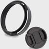 Haoge LH-LQ Metal Lens Hood Shade with Cap for Leica Q3 43 Q3 Q2 Q Q-P QP Typ 116 Typ116 Camera Black