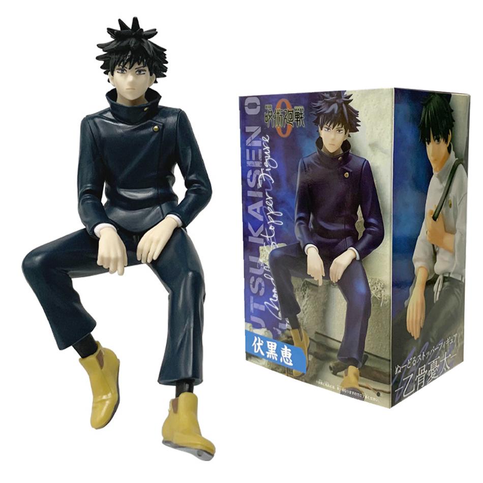 14-17Cm Jujutsu Kaisen Small Figures Megumi Fushiguro Gojo Yuta Okkotsu Figurine Action Figurine Anime Model Pvc Collection Toys