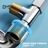 10/20/30/50/100Pcs Faucet Leak-Proof Sealing Gaskets Heat-Resistant Easy Installation Drip Prevention Triangle Valve Faucet Sealing Gasket Replacement