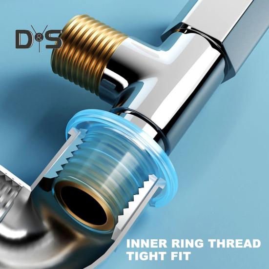 10/20/30/50/100Pcs Faucet Leak-Proof Sealing Gaskets Heat-Resistant Easy Installation Drip Prevention Triangle Valve Faucet Sealing Gasket Replacement