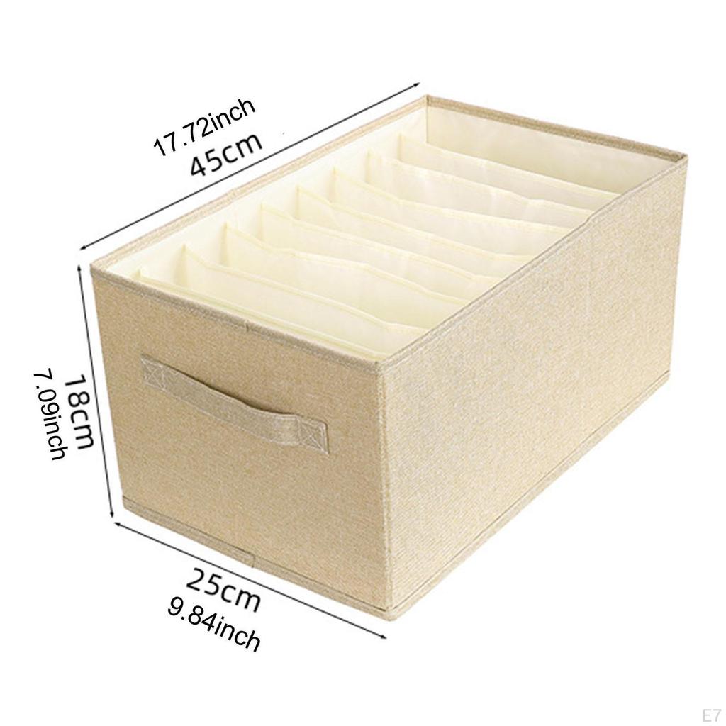 Closet Organizer with Handle Multipurpose for Nursery Cabinet Bookcase Shelf without grids