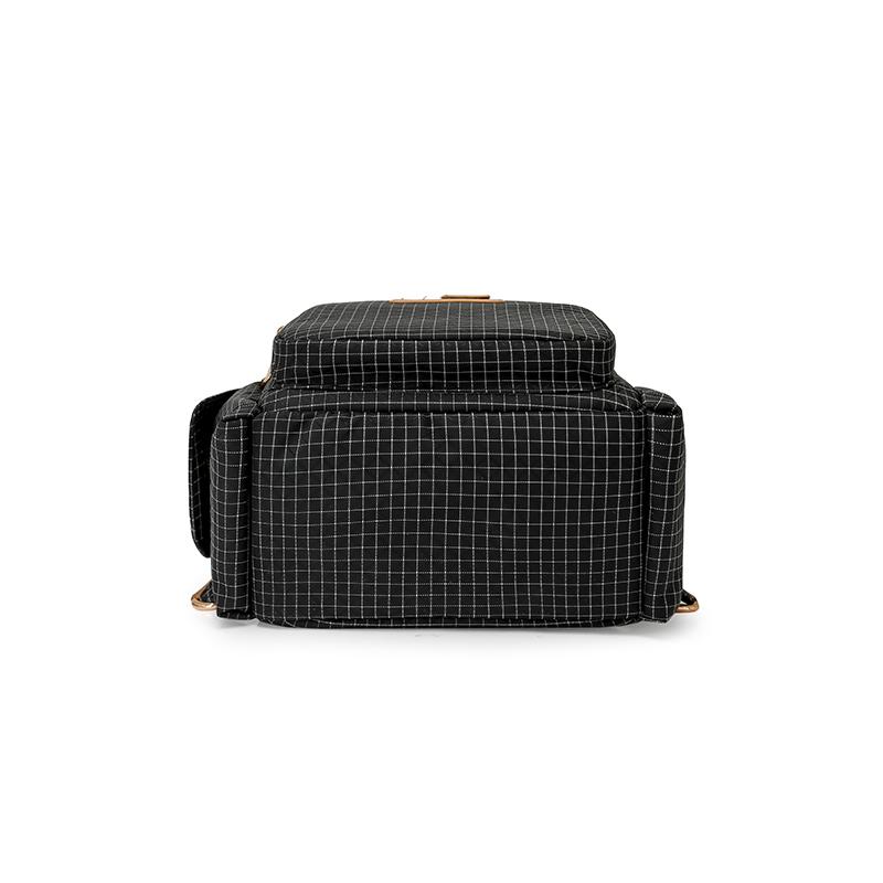 Leichte Brusttasche für Damen Kariert Mehrzweck-Rucksack