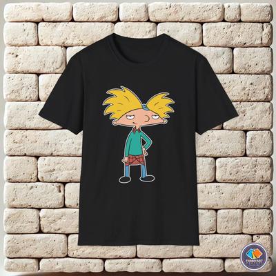 Hey Arnold Football Head Unisex T-Shirt