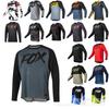 Men Women Cycling Jersey Long Sleeve MTB Downhill Bike Shirt Breathable Mountain Apparel