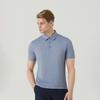 SUPERIOR Men'S Casual Collared T-Shirt Deep Blue (Imsftty20146)