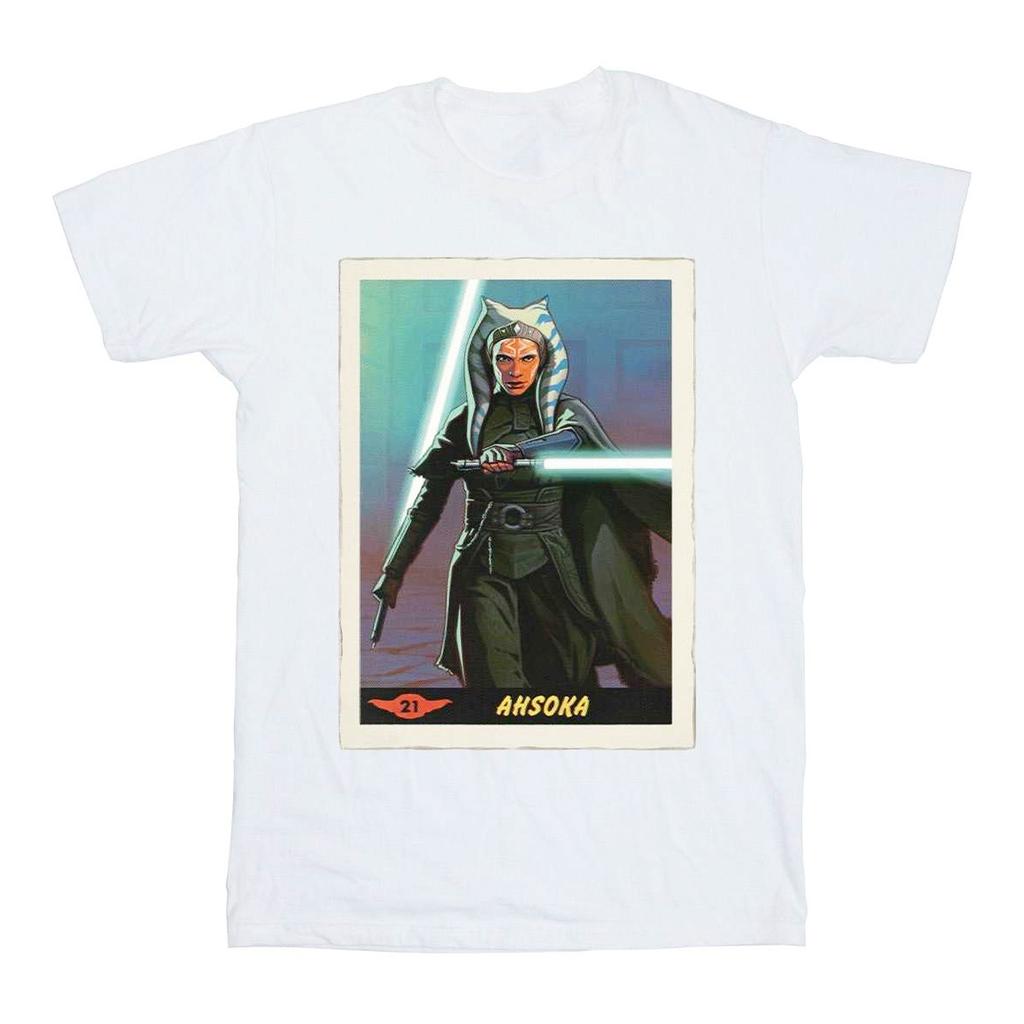 STAR WARS Girls The Mandalorian Ahsoka Cotton T-Shirt