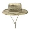 Men's Camouflage Boonie Hat - Tactical Sun Protection for Outdoor Hiking & Fishing
