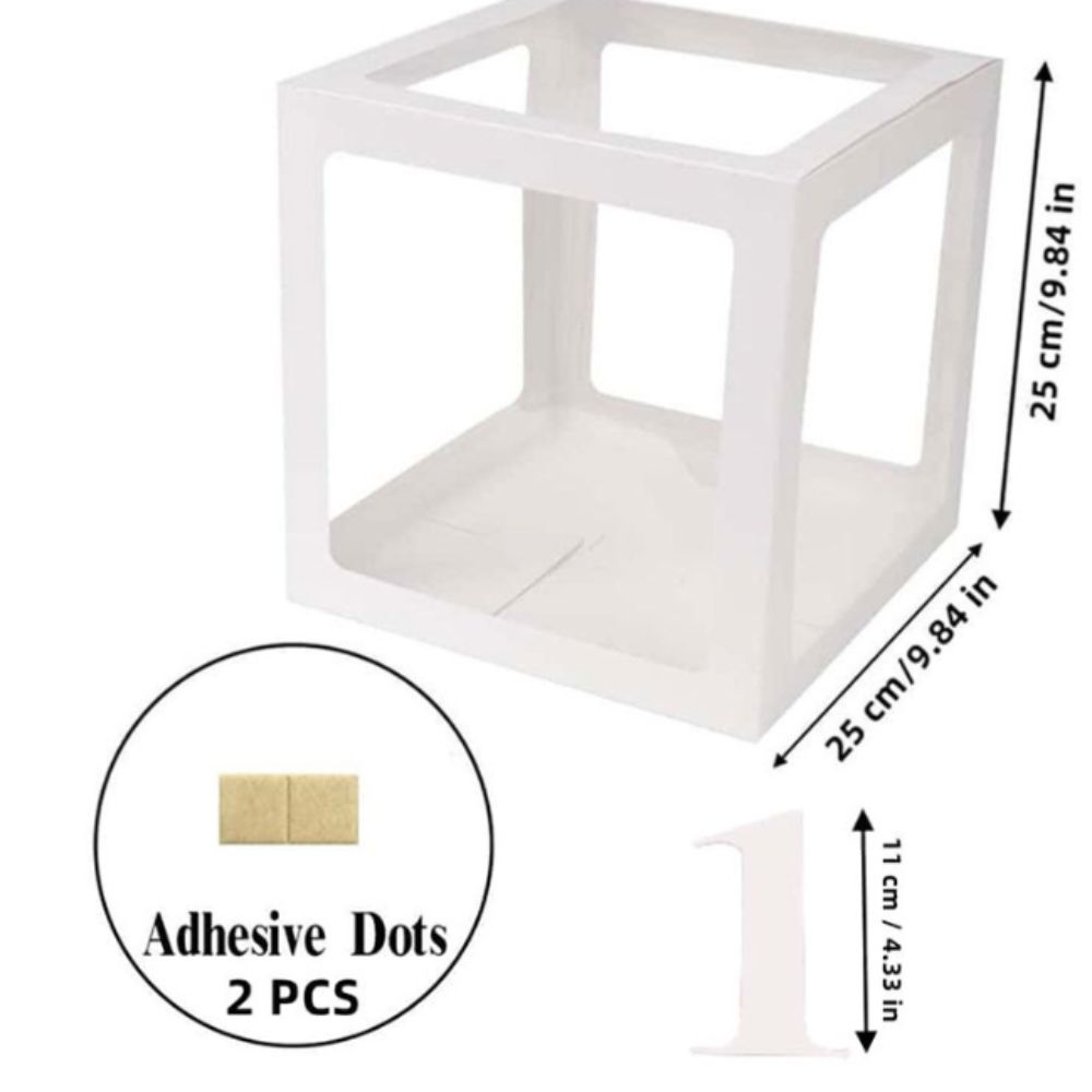 Transparent Balloon Box Clear Material Party Balloon Box Display Box Party Decorations
