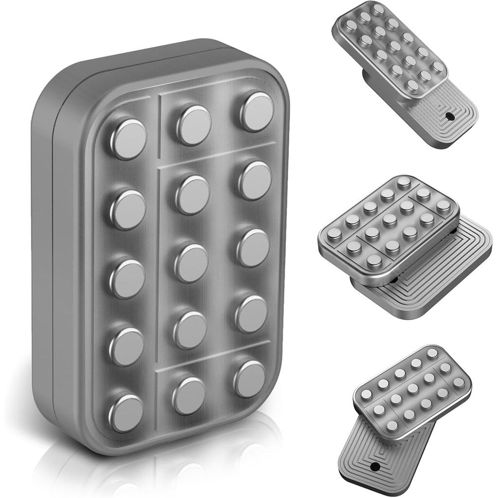 Fidget Toys Adults Metal Fidget Slider Magnetic EDC Haptic Fidget Toys for Adults