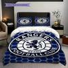 Chelsea Football Club Emblem Display Three-piece Set (1 * Duvet Cover + 2 * Pillowcase, Without Core) 2D Flat Soft and Comfortable