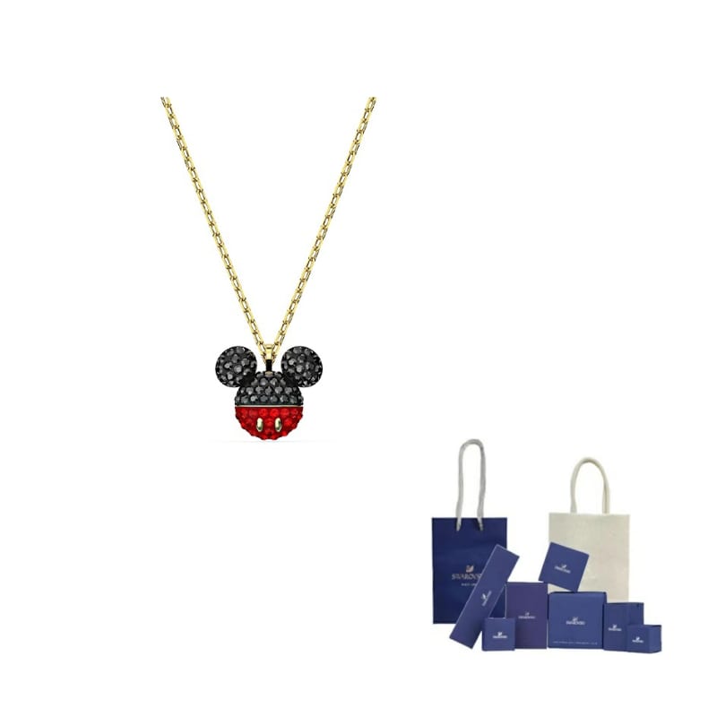 Swarovski Mickey & Minnie Faux Crystal