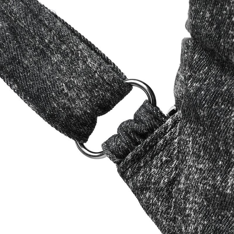 Denim Backpack Punk Rivet Backpack