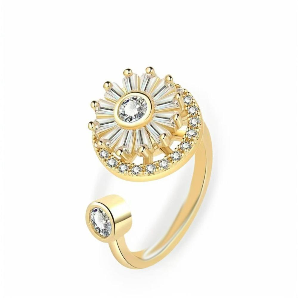 Fretting Bead Rotating Ring Creative Ring Anti-stress Anxiety Ring
