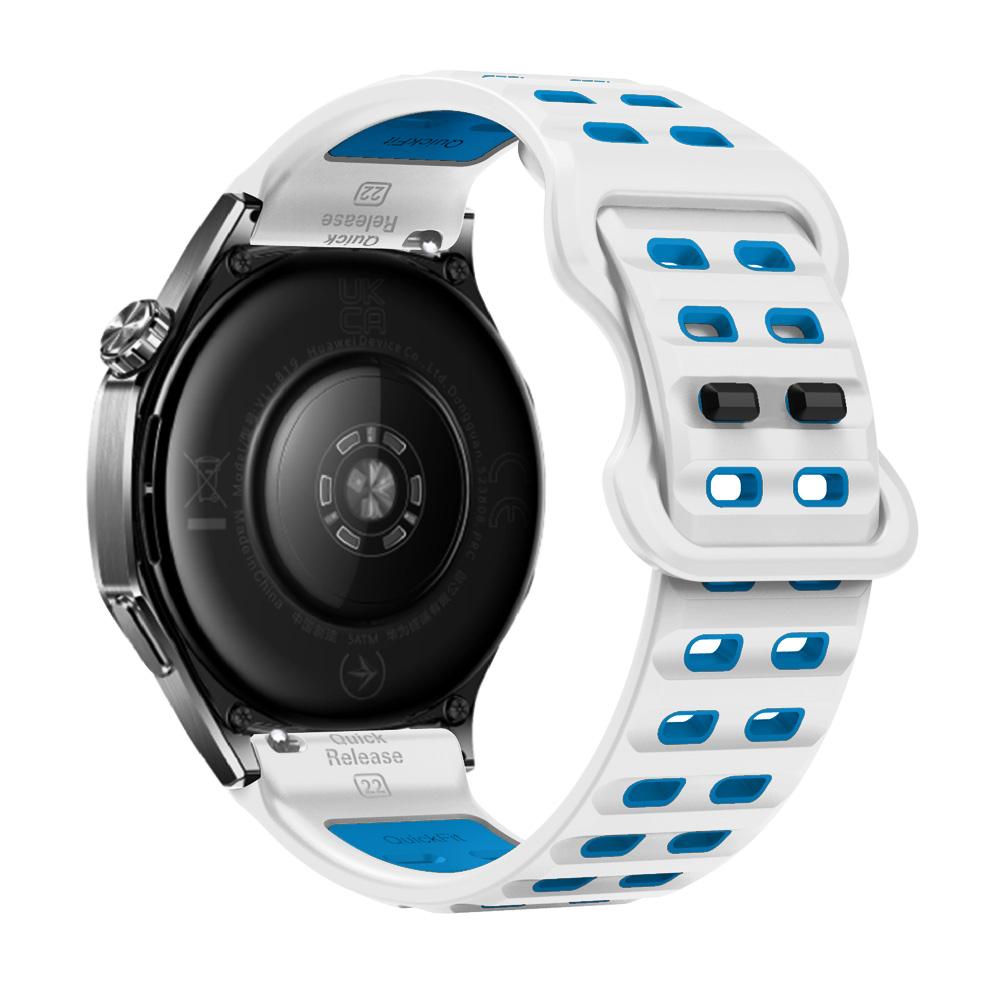 22mm Man Watch Band Silicone Bracelet For Huawei Watch GT 6 46mm GT6Pro GT5 GT4 GT3 GT2 GT2E Strap Accessories