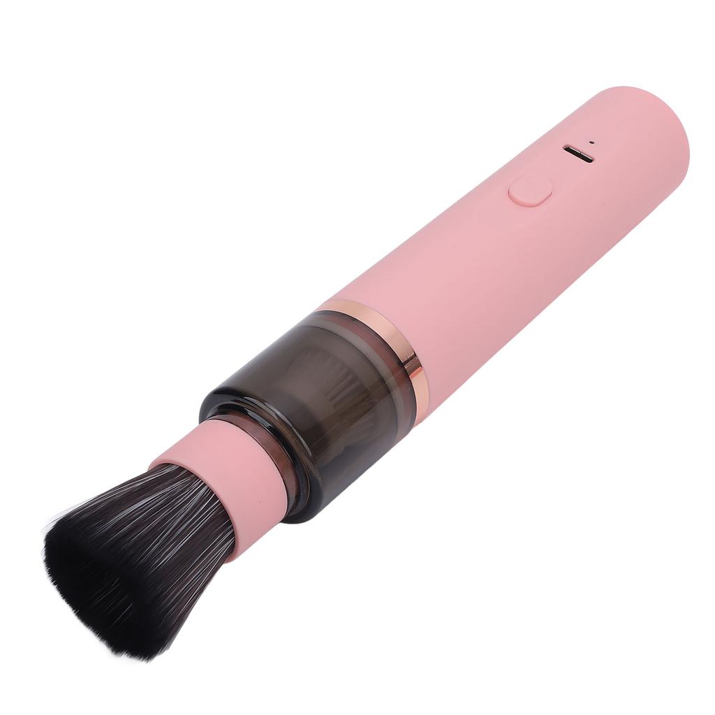 Handheld Nail Dust Collector with Soft Brush Head Efficient Dust Removal Powerful Suction Compact