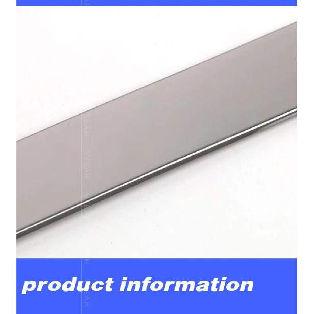Vtear Car Rear Door Trim Cover Exterior Tailgate Bottom Stainless Steel Decorative Strip Accessories Parts For Omoda C5 2023