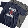 COOLMIND Top Quality 100% Cotton Cool Tokyo Print Men T Shirt Casual Loose Short Sleeve Men Tshirt O-neck T-shirt Men Tee Shirts