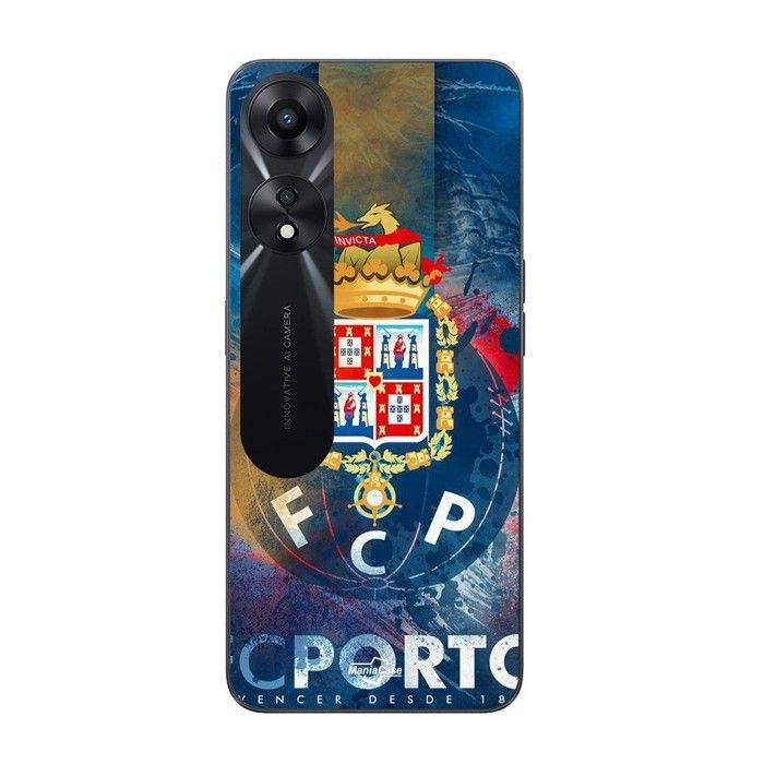 Coque pour Oppo A78 5G FCP PORTO FOND BLEU