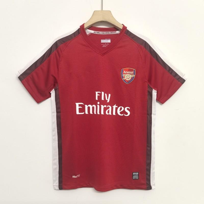 Vintage Retro Football Jersey Replica Club Match Shirt Short Sleeve Unisex Adult Winter Fall