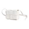 FILA X Maison Mihara Yasuhiro Logo Embossed Check Woven Polyurethane Small Shoulder Crossbody Bag Women bags F13W313162F