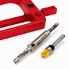 Drill Bit Included Door Hinge Jig Aluminum Alloy Hinge Template Hinge Mortise Template  Woodworking